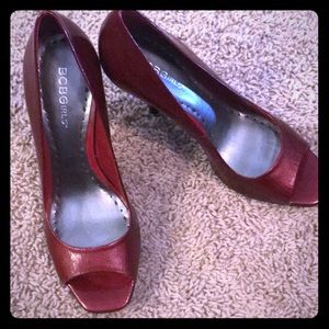 Red high heels